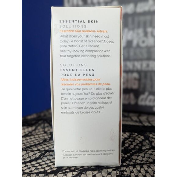 Clarisonic Essential Skin Solutions Brush Head 4-pack NEW! RETIRED/DEADSTOCK - Picture 2 of 16